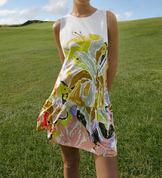 Marie Oliver - Vestido curto floral Marilyn