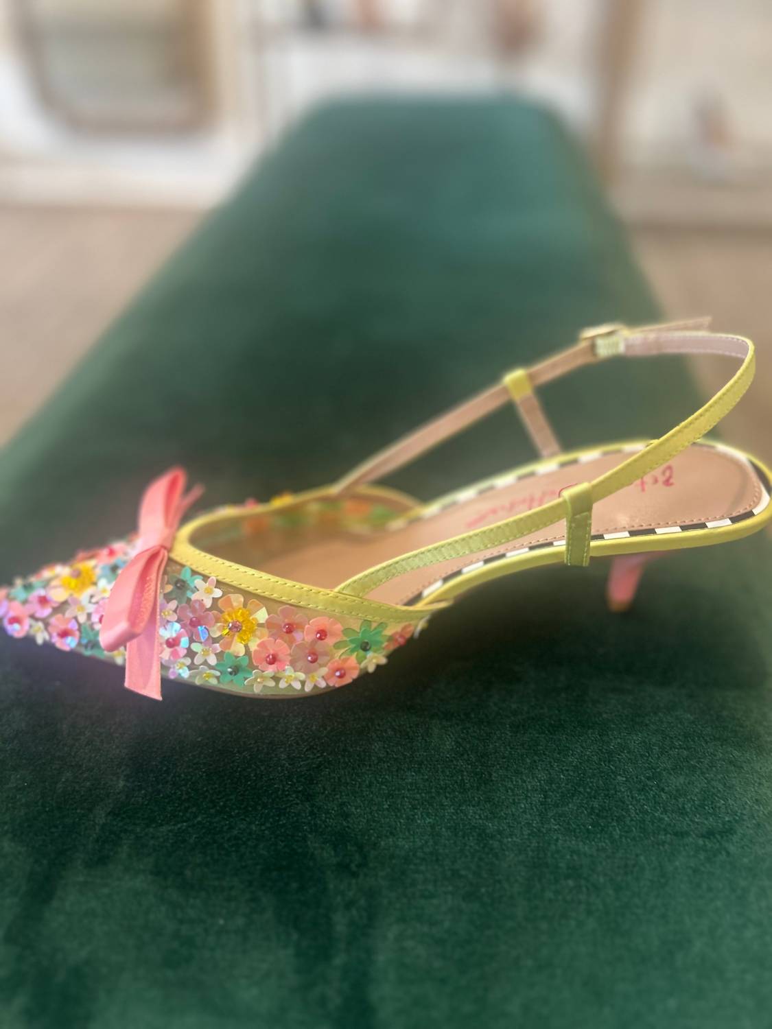 Betsey Johnson - Women's Sadyy Ditzy Floral Slingback Pumps