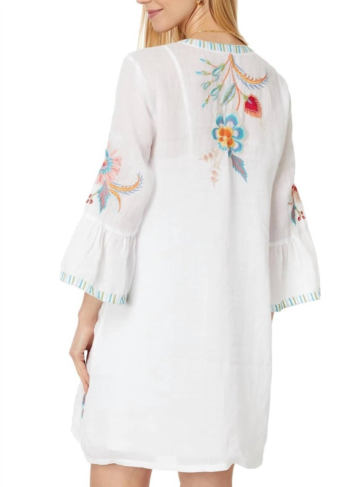 Johnny Was - Joele Ruffle Sleeve Dress