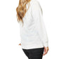 Double Take - Love Graphic Dropped Shoulder Sweatshirt