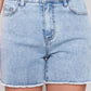 Charlie B - Embellished Denim Shorts