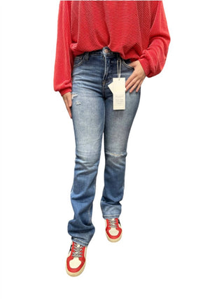 Risen - Ava Hr Ankle Straight Jeans