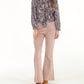 Paparazzi - Voile Floral Peasant Blouse