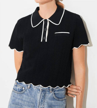 Suncoo - Suéter curto Pikil Polo