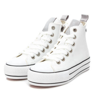 Xti - Tênis Casual Feminino de Cano Alto