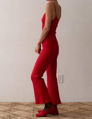 Donni. - Rib Kick Flare Pant