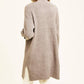 Wishlist - Brushed Ribbed Knit Long Cardigan