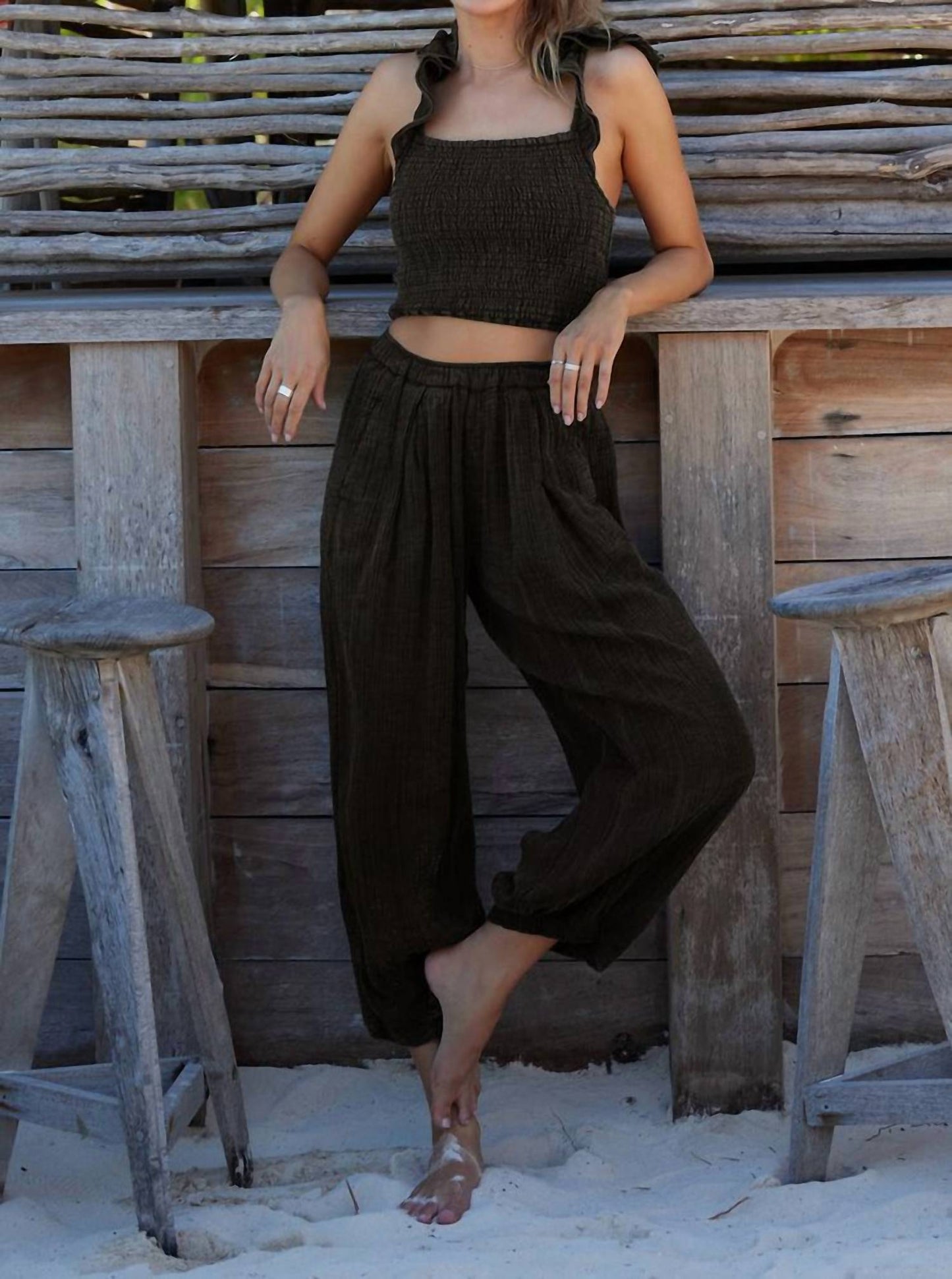 Z Supply - STEP OUT GAUZE PANTS