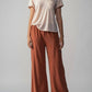 Urban Daizy - Vintage Wash Cotton Flare Yoga Pants