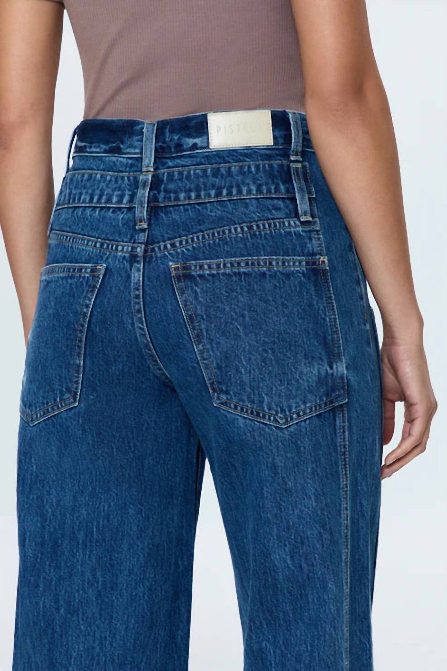 Pistola - Caleb High Rise Stacked Waist Jeans