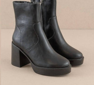 Oasis Society - Bota plataforma feminina Alexandra