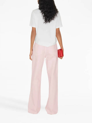 Burberry - Logo Print Cotton T-shirt