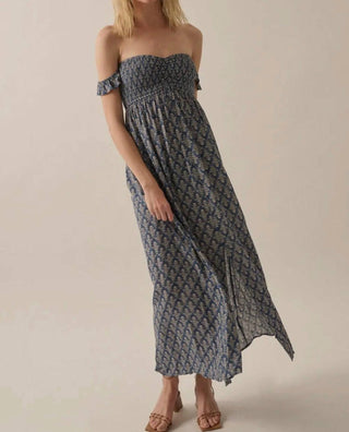 Por Together - Vestido longo com babados Flora