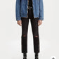 Levi'S - Women's 501 Original Cropped Studded Jeans