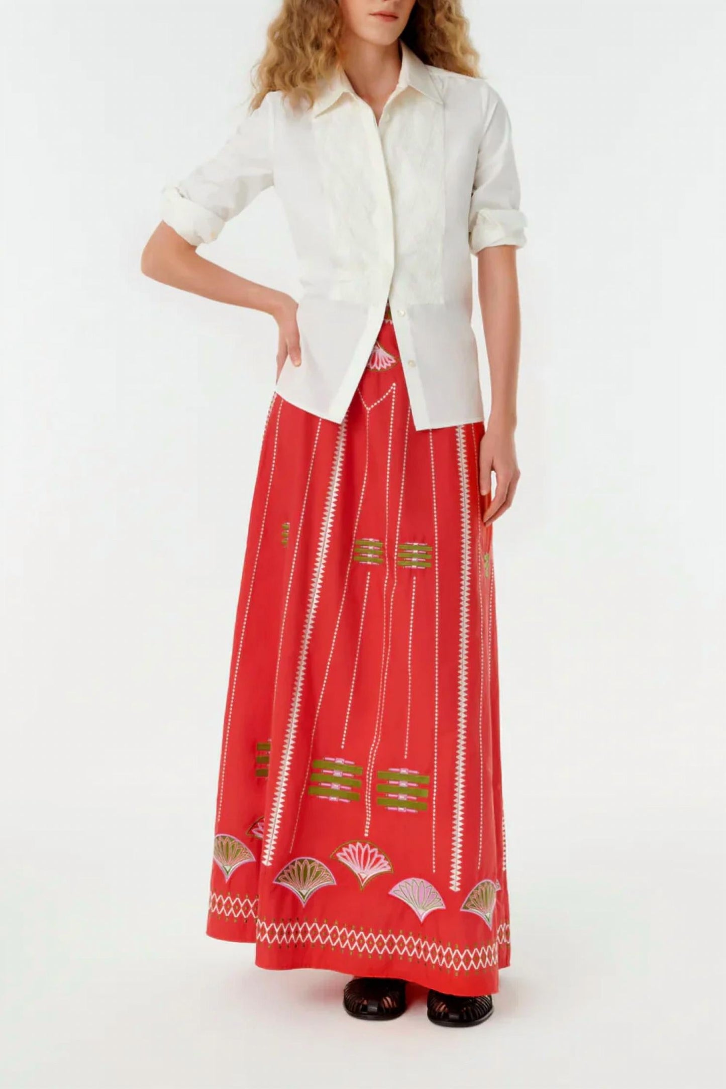 Emporio Sirenuse - Cassandra Greek Rooster Blouse