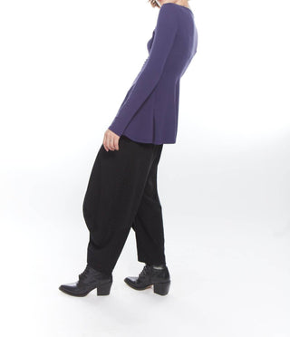 Matthildur - Top de manga comprida Atarah Peplum