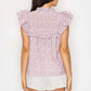 Meet Me In Santorini - Spring Bloom Meadow Top