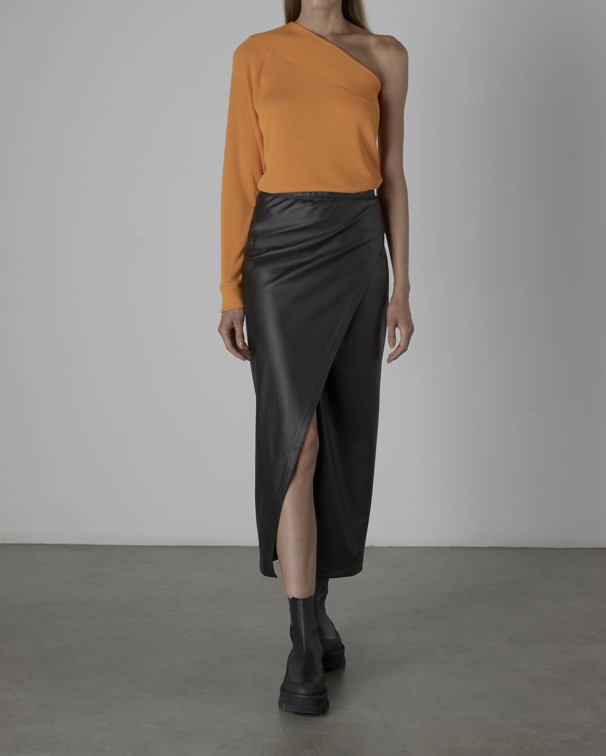 Enza Costa - SWEATER KNIT 1-SLEEVE TOP