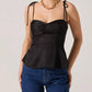 Astr - Selina Tie Shoulder Top