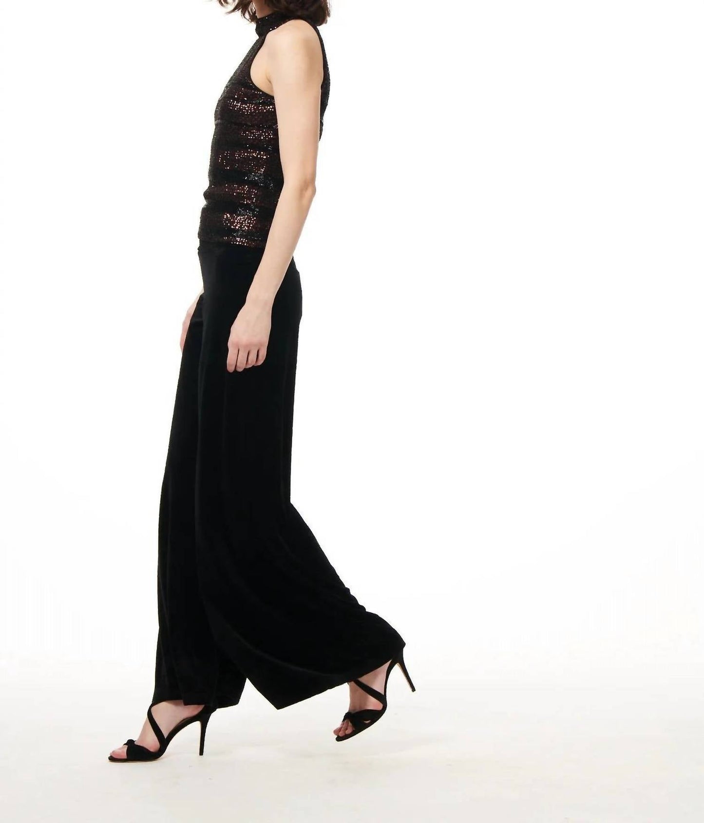Emily Shalant - Stretch Velvet Pants