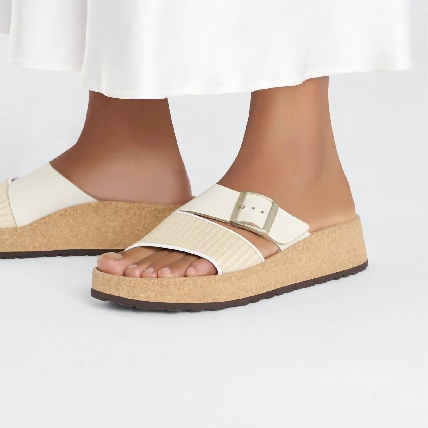 Birkenstock - Women's Almina Natural Leather Sandal - Medium/Narrow