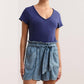 Hatley - Sadie V-neck Tee Top
