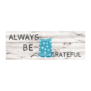 19.6 in. x 55 in. Anti-Fatigue Kitchen Runner Mat (Grateful)