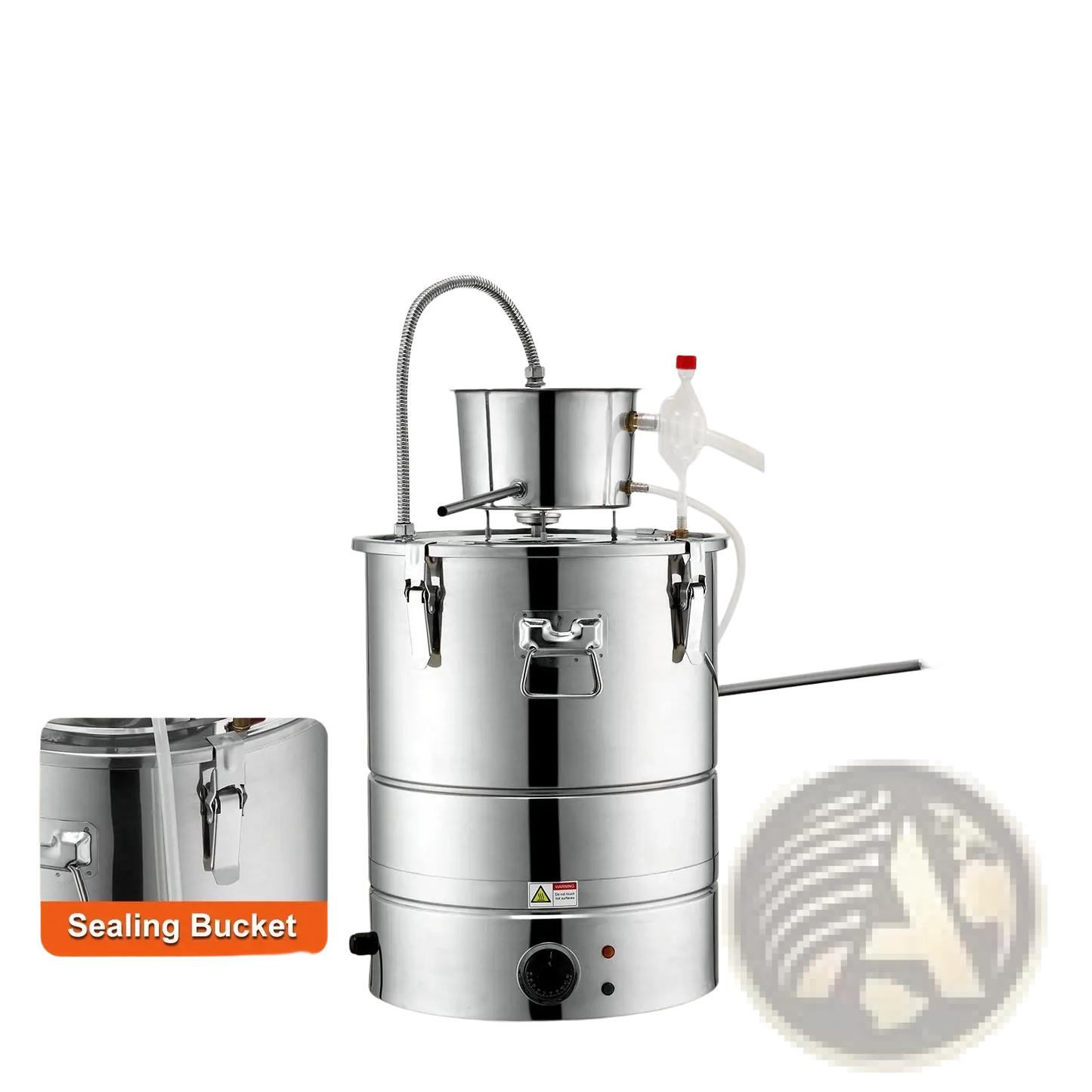 9 Gal Water Alcohol Distiller 1800w Electric Kit
