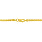14K Yellow and White Gold 1/4 Cttw Princess Cut Diamond Channel-Set â€œVâ€ Shape 18" Pendant Necklace (H-I Color, SI2-I1 Clarity)
