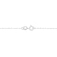 14K White Gold 1/5 Cttw Emerald Shape Solitaire Diamond 18" Pendant Necklace (G-H Color, VS2-SI1 Clarity)