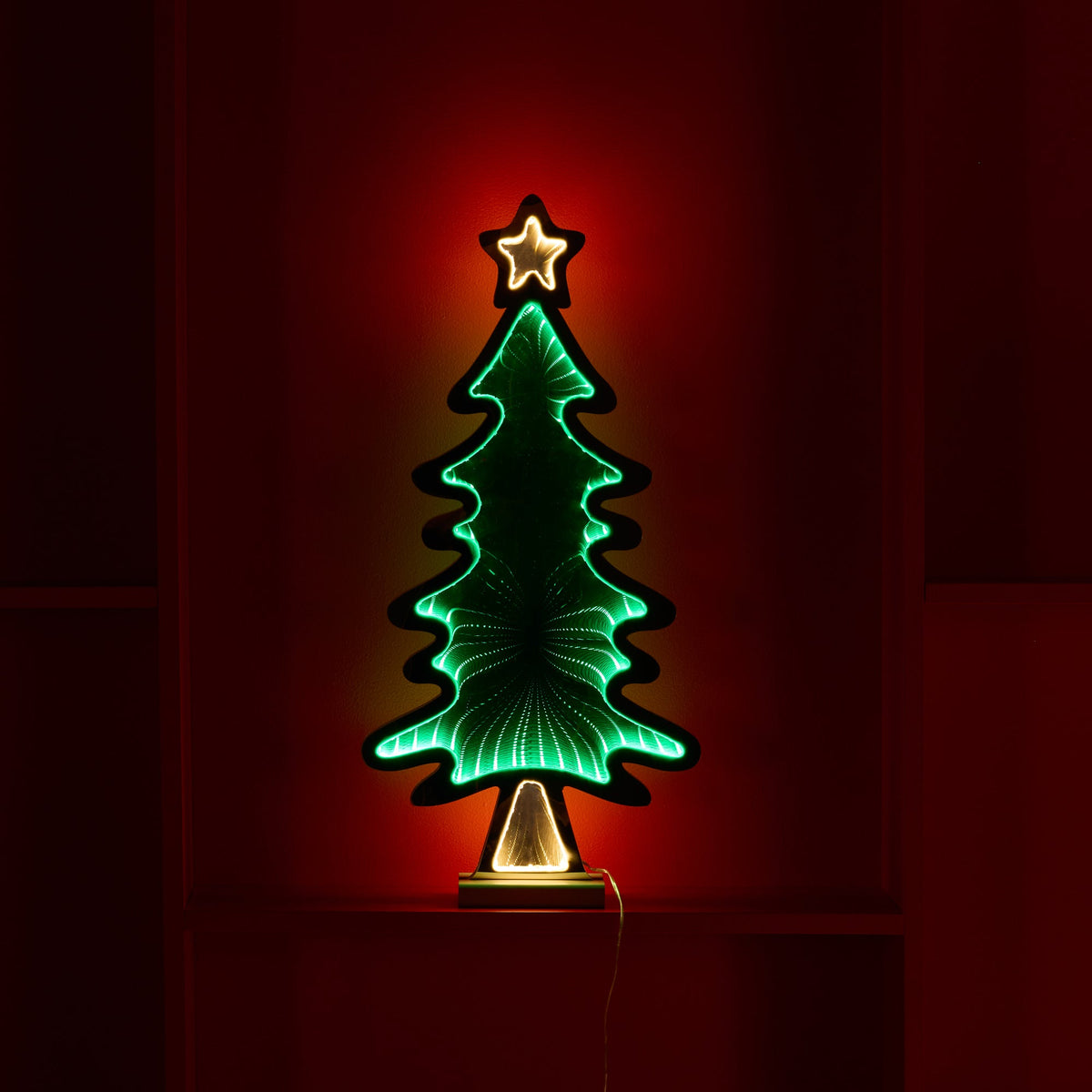 Christmas Tree Ekko Light Display 25"H