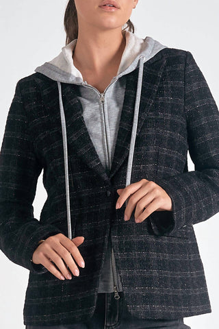 Blazer com capuz Elan - Harper