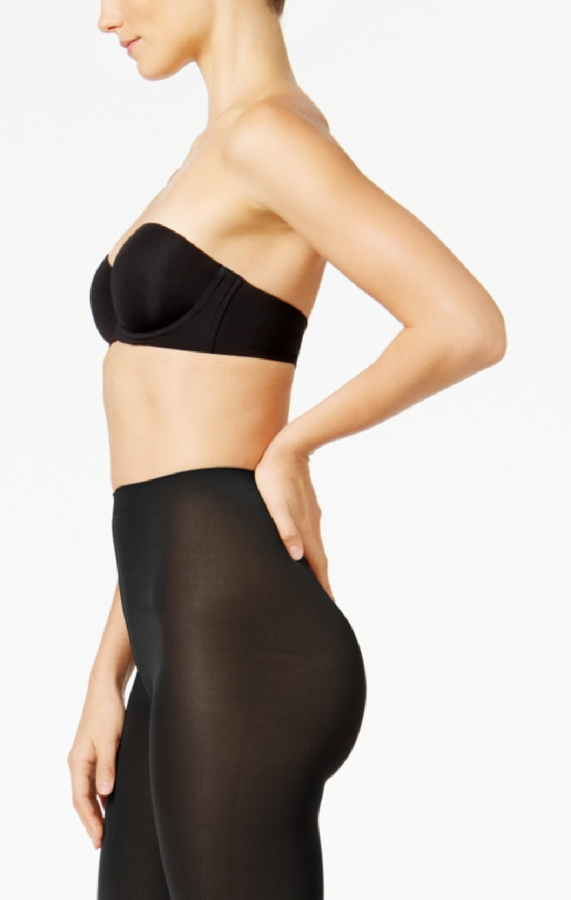 Meia-calça feminina Wolford Matte Opaca Preta Tamanho P