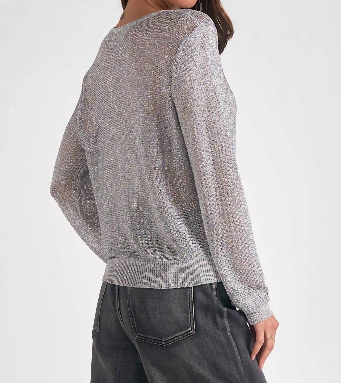 Elan - Metallic Sweater