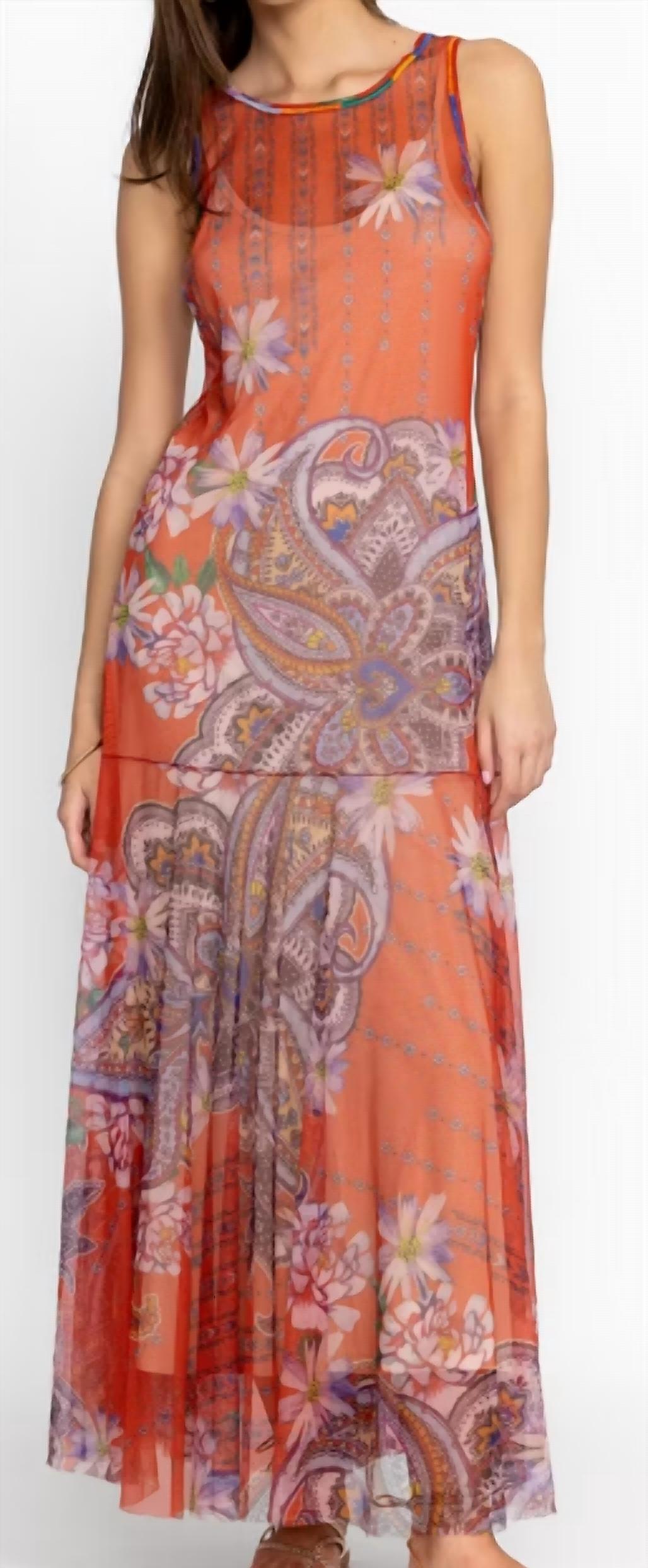 Johnny Was - Paisley Mesh Dress