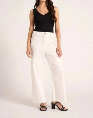 Matty M - Lizzie Cropped Wide Leg Pants