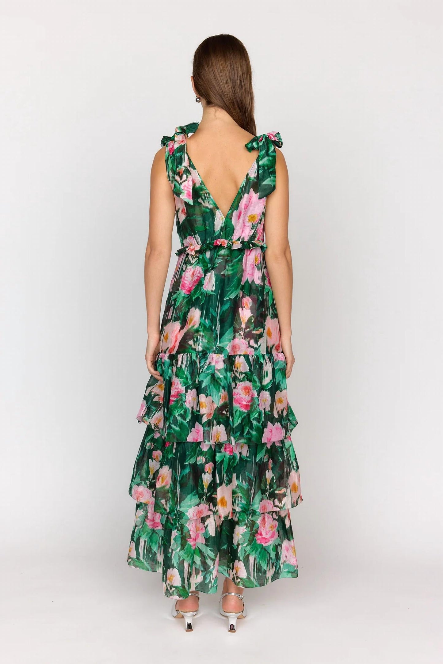 Christy Lynn - Alex V-neck Maxi Dress