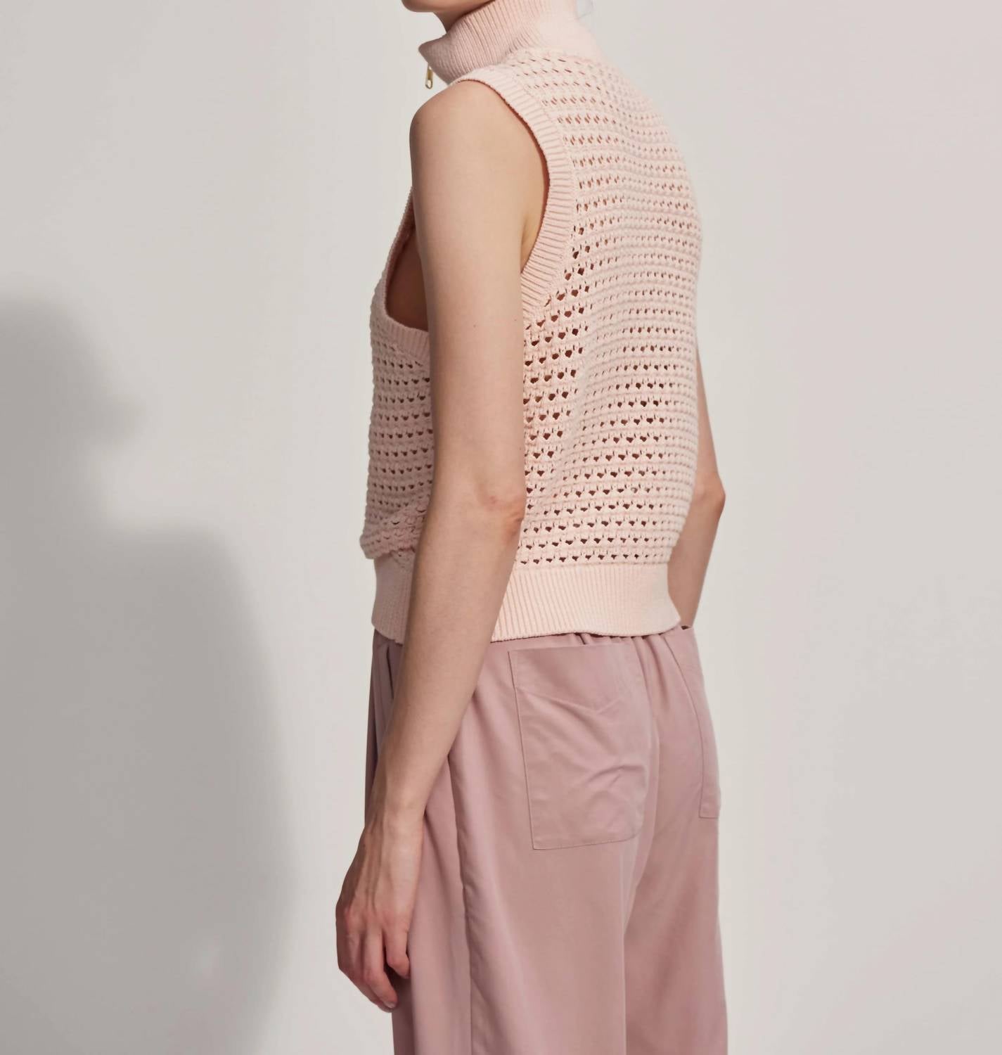 Varley - Bains Half Zip Tank Top