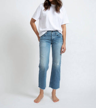 Askk Ny - Low Rise Straight Leg Jeans