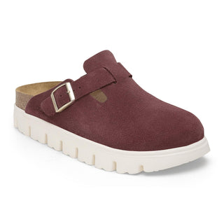 Birkenstock - Tamancos Boston Chunky Suede Femininos