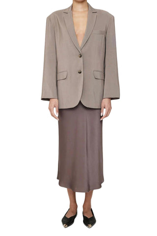 Anine Bing - Bar Silk Skirt