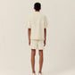 Commas - Braided Camp Collar Shirt