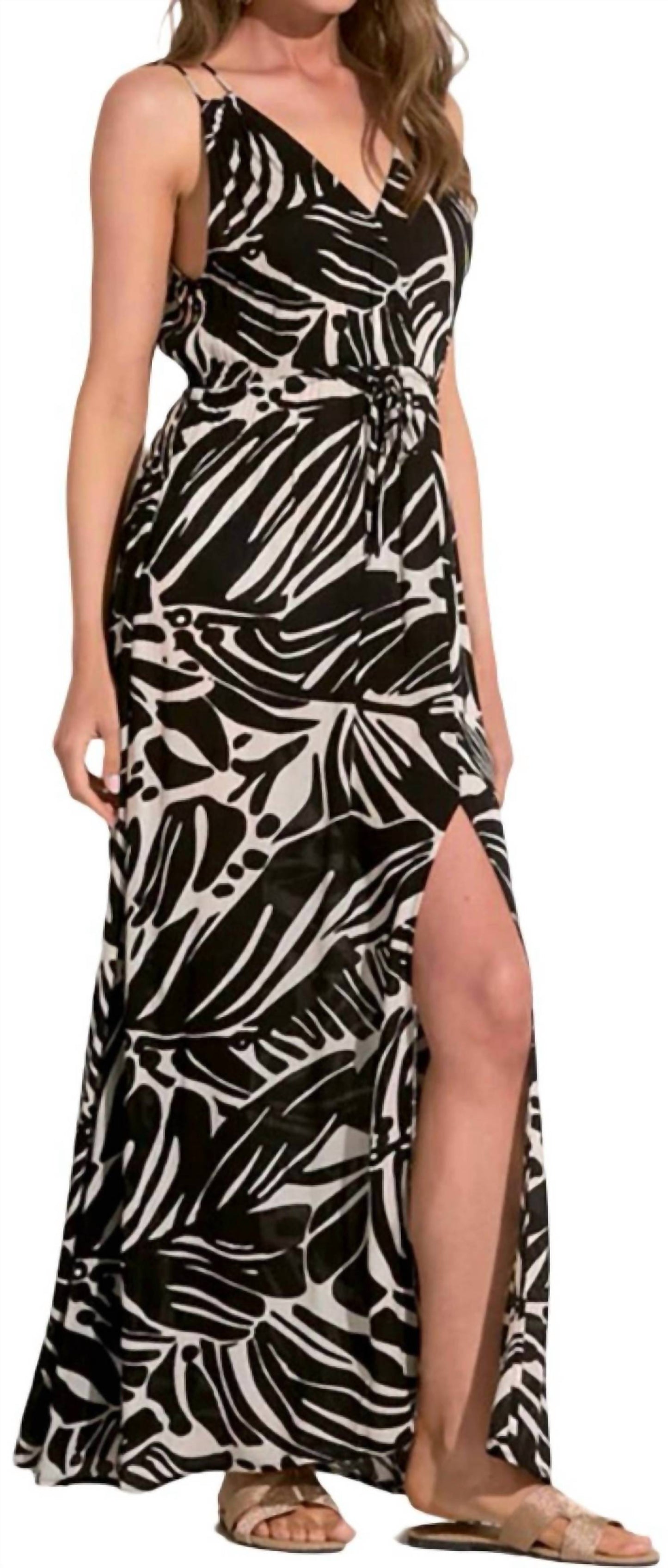 Elan - Kauai Print Maxi Dress