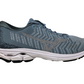 Tênis de corrida Mizuno Wave Rider 23 Waveknit feminino, azul, tamanho 6 B(M) EUA