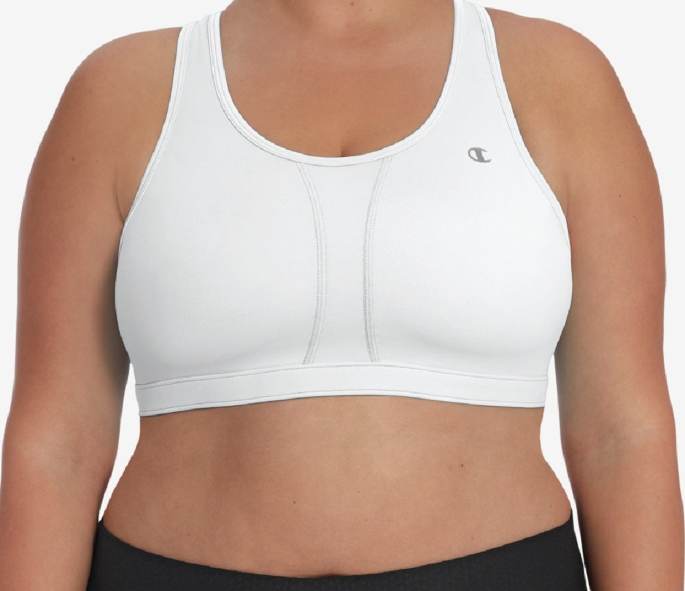 Sutiã esportivo feminino Champion The Vented, branco, tamanho 2X