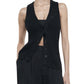 Enza Costa - Linen Open Knit Vest