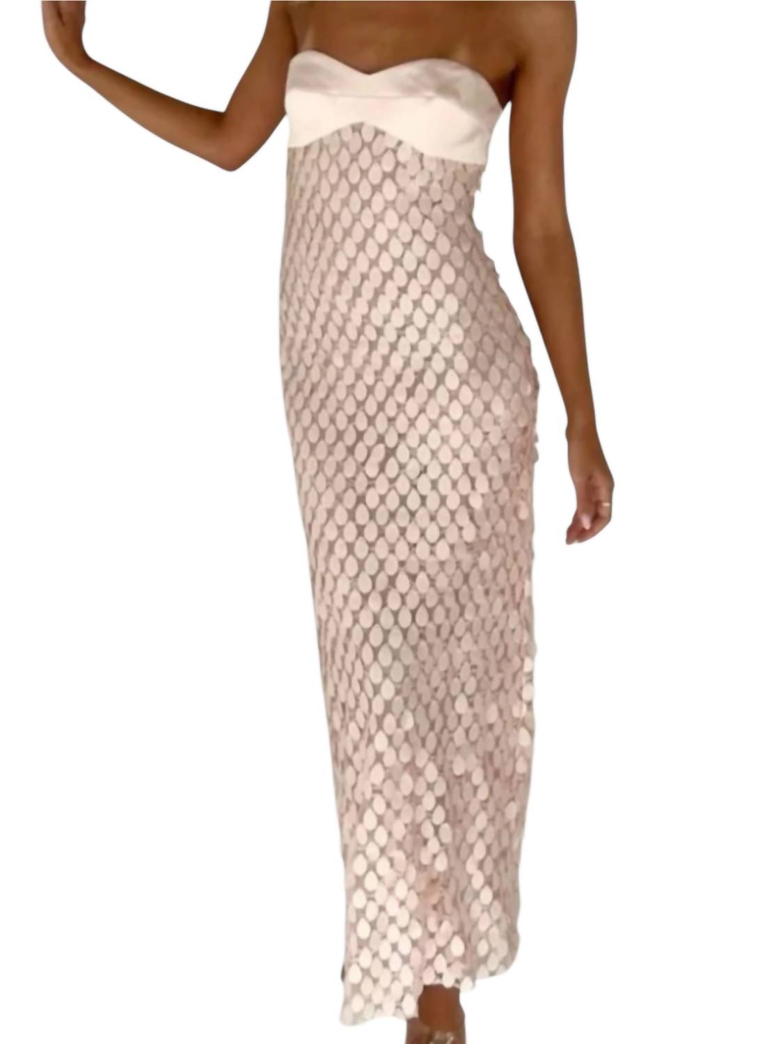 1 Fashion - Sequin Maxi Dress
