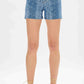 Judy Blue - Mid-rise Denim Snake Print Cut Off Shorts