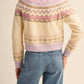 &Merci - Fair isle heart cardigan