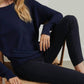 Peter Millar - Calça Karlie Stretch Cetim Cintura Alta